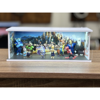 Zootropolis themed diorama + with Characters + with LED light