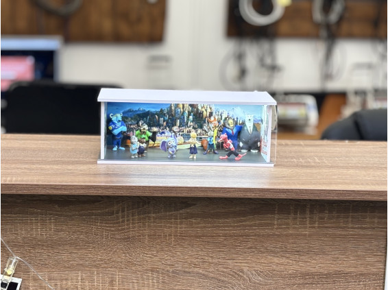Zootropolis themed diorama + with Characters + with LED light