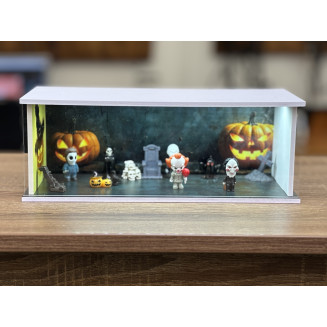 Halloween 1 themed diorama + with Characters + with LED light