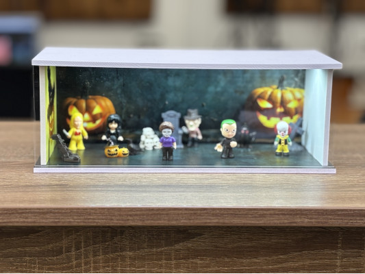 Halloween 2 + with Characters, with LED light