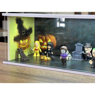 Halloween 2 + with Characters, with LED light