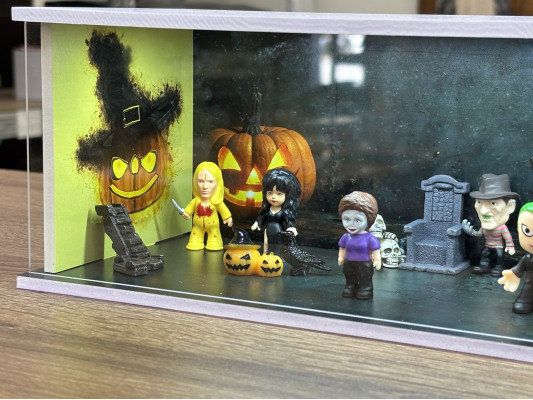 Halloween 2 + with Characters, with LED light
