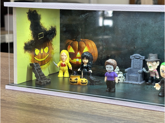 Halloween 2 + with Characters, with LED light