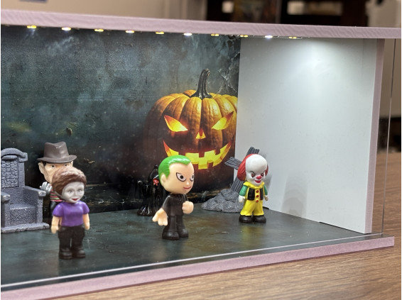 Halloween 2 + with Characters, with LED light