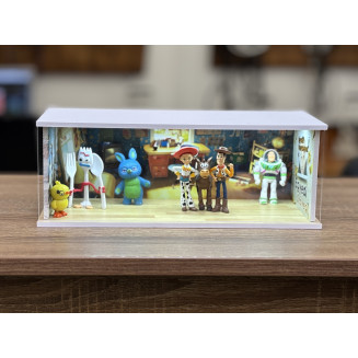 Toy story theme + custom text and photo + with LED light
