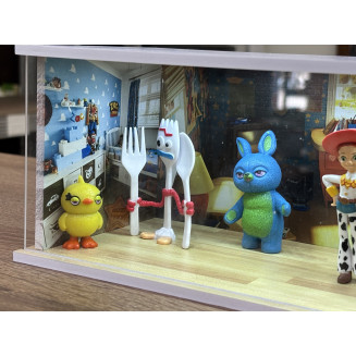 Toy story theme + custom text and photo + with LED light