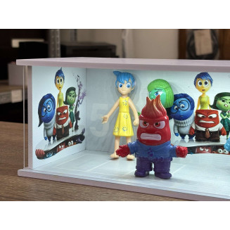 Inside Out theme + Characters diorama with LED light