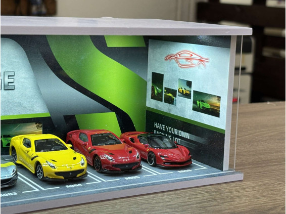 Car themed with your photos (bottom, left, right, back)