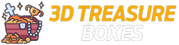 3D Treasure Box - A unique gift diorama with customizable photo and text